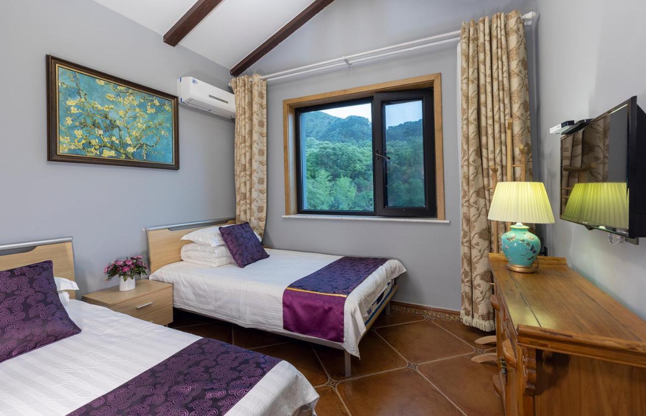 Beijing Mutianyu Great Wall Wangshanyuan Homestay Huairou Eksteriør billede