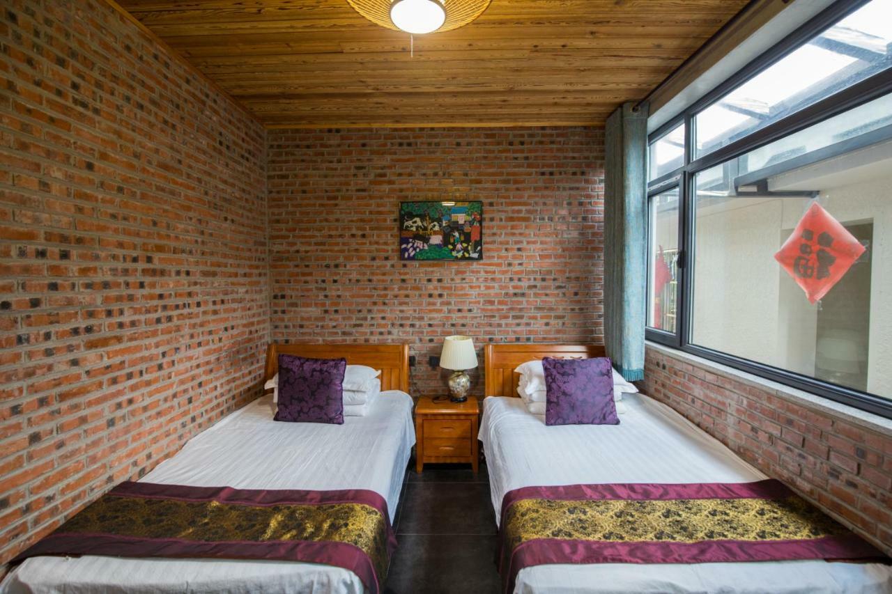 Beijing Mutianyu Great Wall Wangshanyuan Homestay Huairou Eksteriør billede