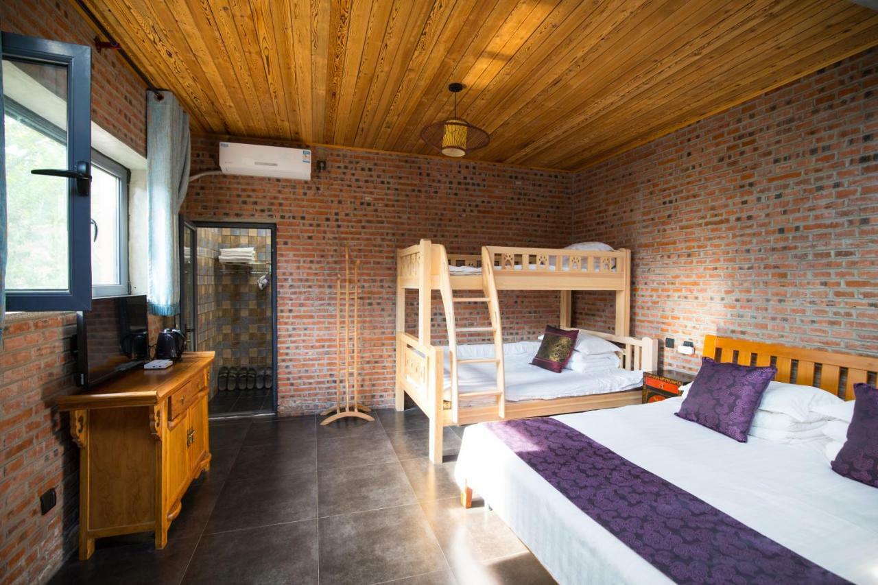 Beijing Mutianyu Great Wall Wangshanyuan Homestay Huairou Eksteriør billede